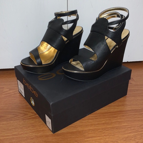 Bebe Tevii wedge - Picture 2 of 6